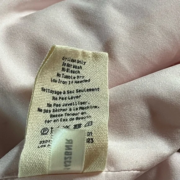 L'Agence Kenzie Pink White Boucle Tweed Blazer Jacket - Picture 10 of 13